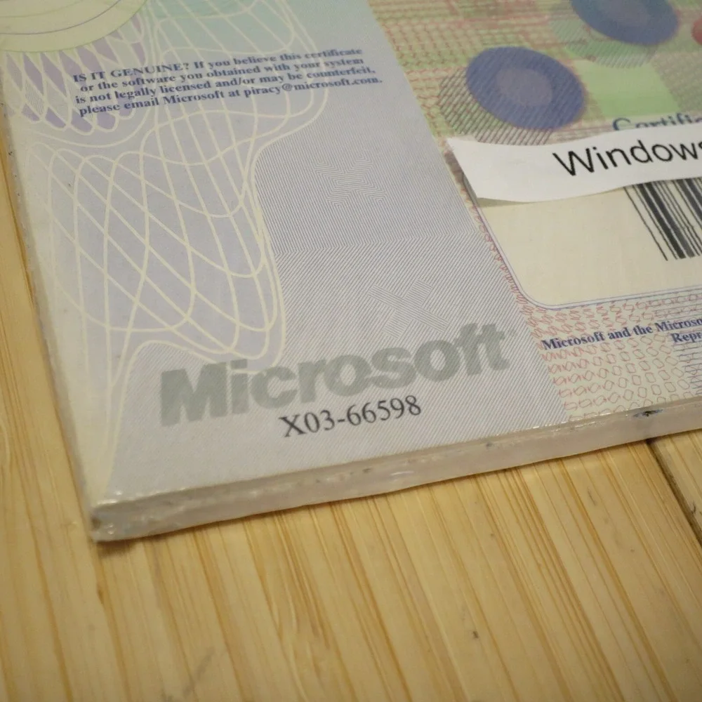 NOS Microsoft‎ X03-66598 Windows 98 UPGRADE with Install CD & Manual 02